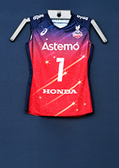 Astemoリヴァーレ茨城のユニホーム